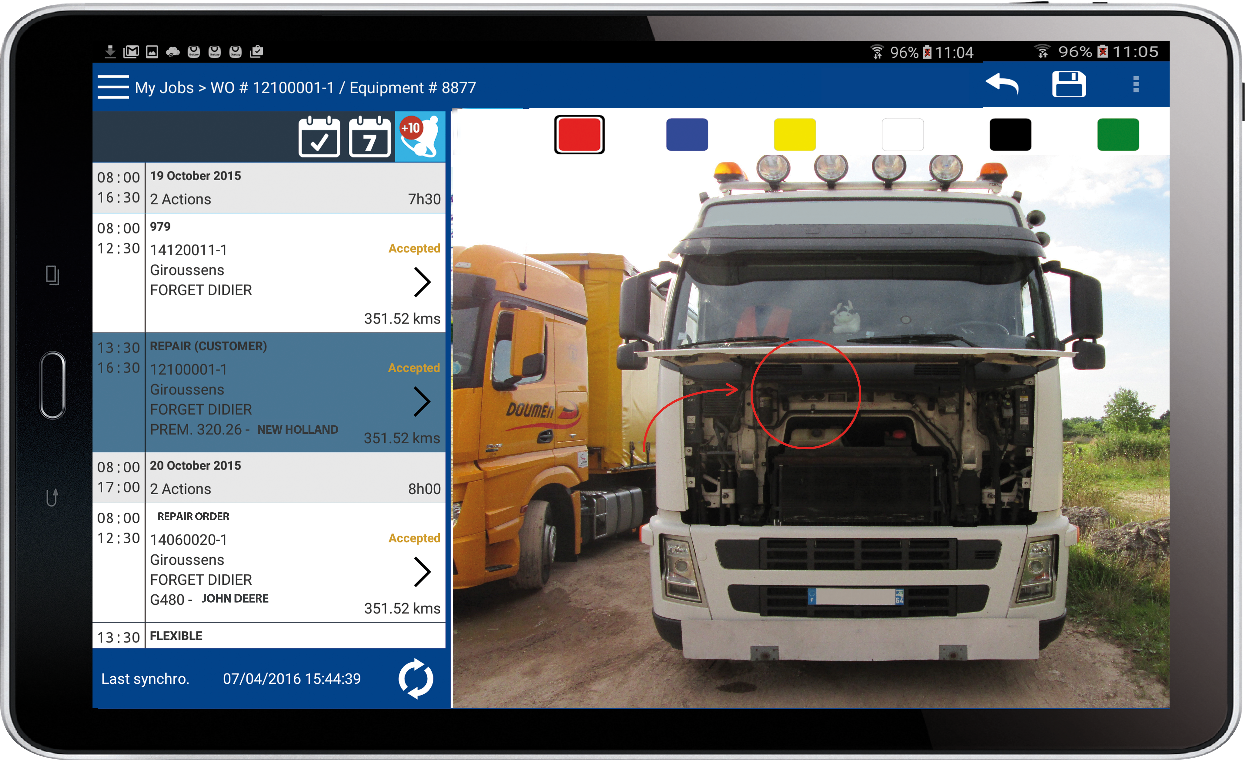 Software for trucks