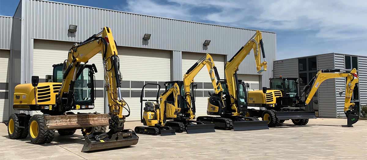 Rental company of construction equipment